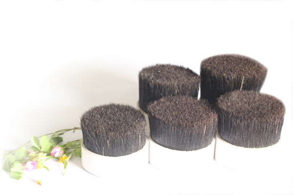 Natural boiled pig bristles 2