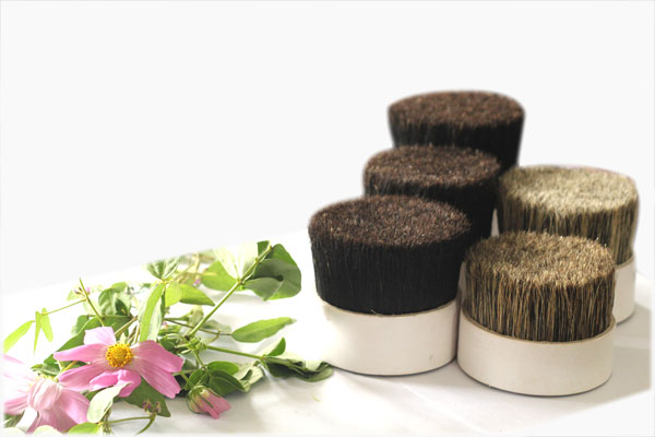 Natural boiled pig bristles 4