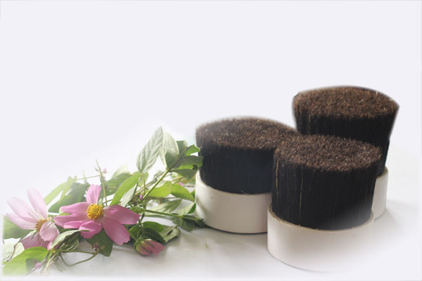 Natural boiled pig bristles 8