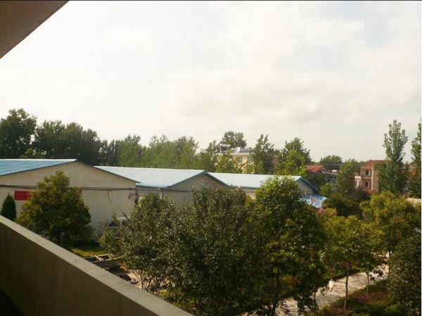 Panoramic view of the factory area